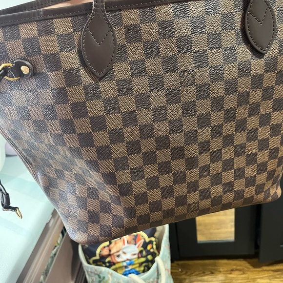 Louis Vuitton Damier tote bag in brown checkered. - Picture 2 of 7